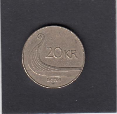 Beschrijving: 20 Kroner  SHIP